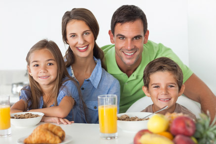 אין על זמן איכות עם הילדים במסגרת ארוחות משפחתיות
