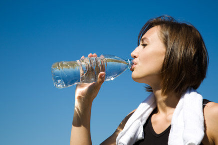 תשתו מים למען בריאות טובה