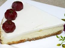 עוגת גבינה ללא תוספת סוכר